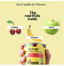 FRANK FRUITIES - HELP GUT 80ks