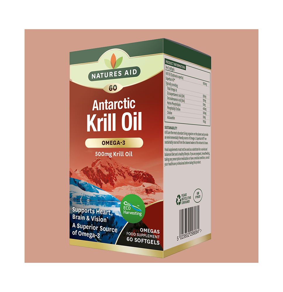 KRILL Oil 500mg Superba® 60cps