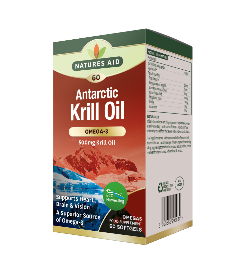 KRILL Oil 500mg Superba® 60cps