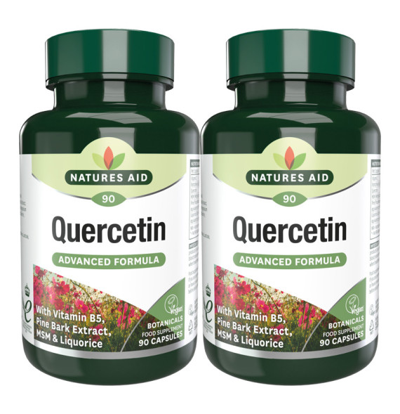 AKCIA 1+1 QUERCETIN alergie a histamín 2x90cps