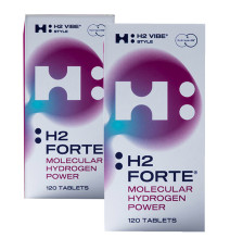 Obnova vašich buniek- mladosť a energia 2 x H2 FORTE® MOLEKULÁRNY VODÍK 120 tbl