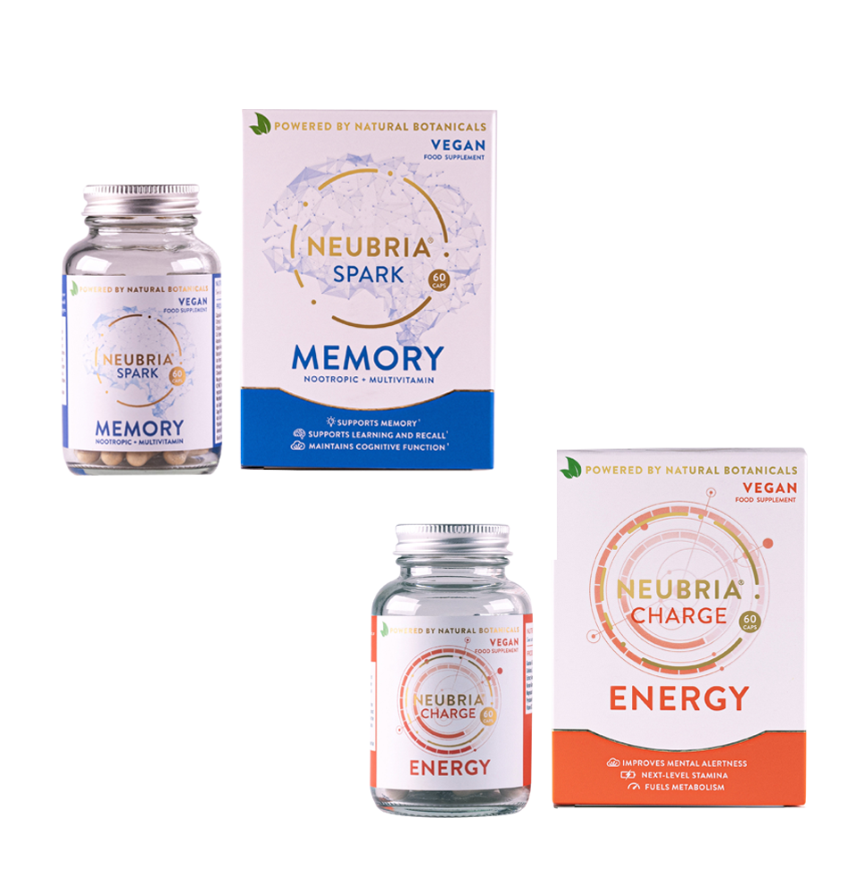 NEUBRIA CHARGE ENERGY proti únave a vyčerpaniu 60cps